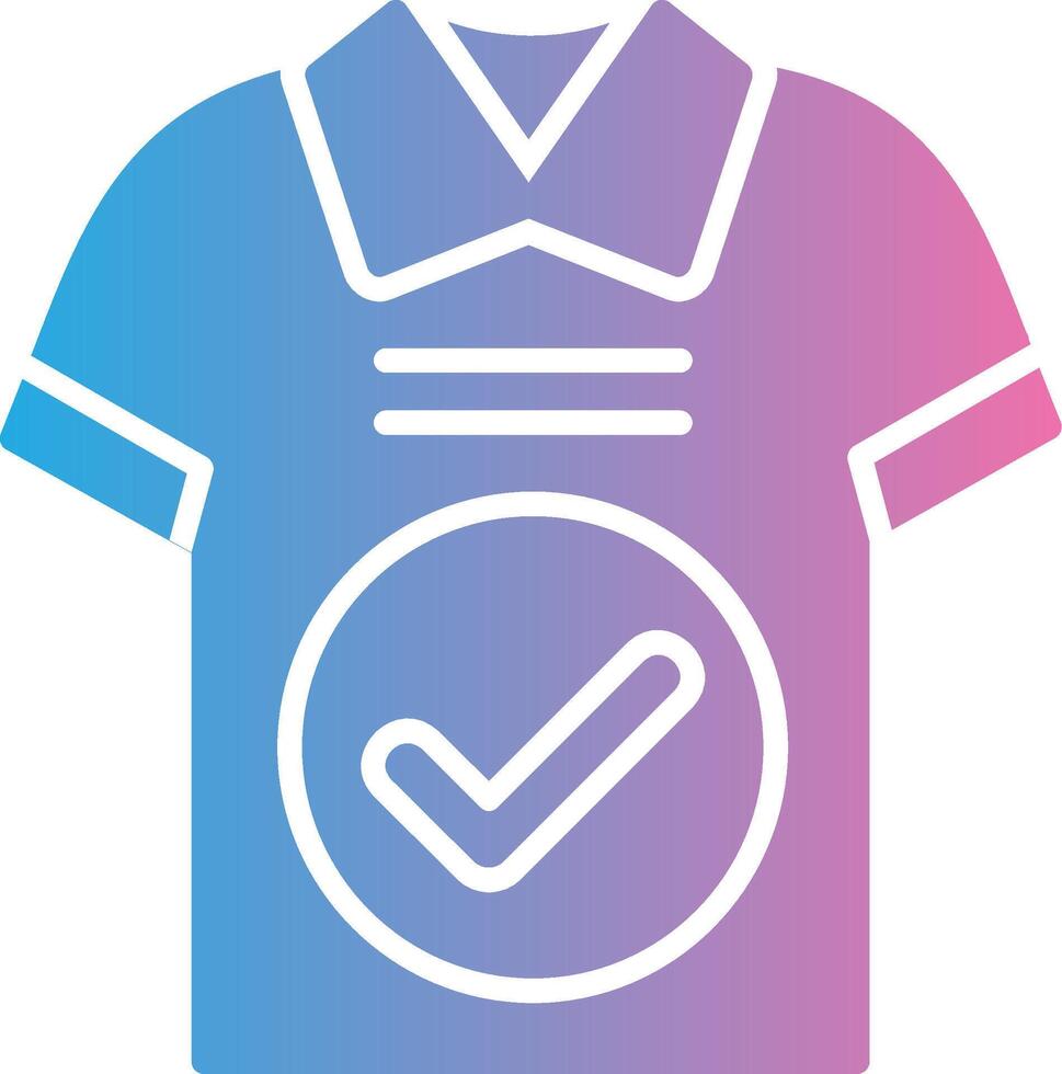 Tshirt Creative Grid Symbol vector