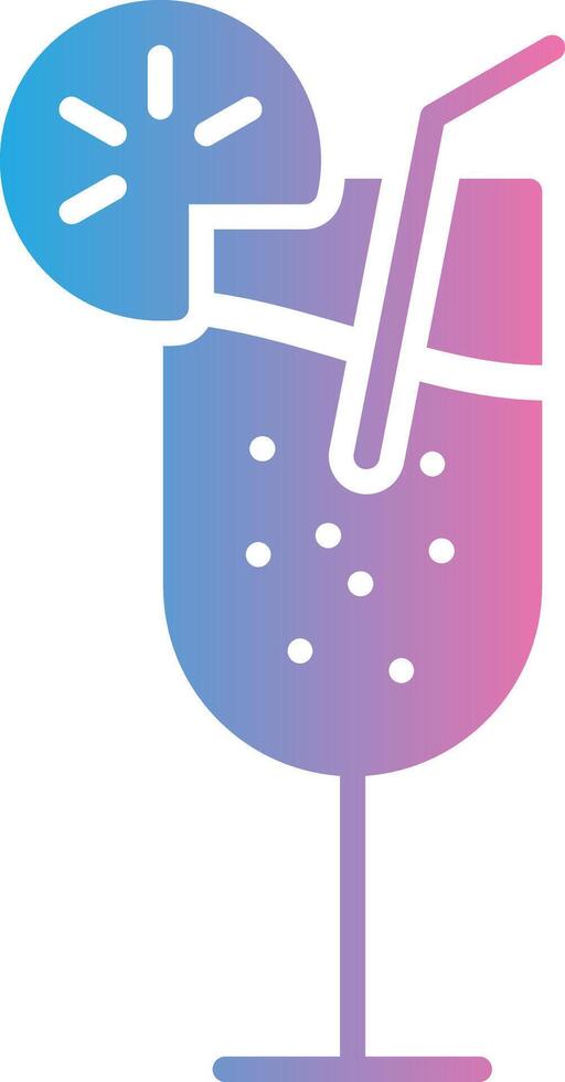 Cocktail App-Based UI Graphic vector