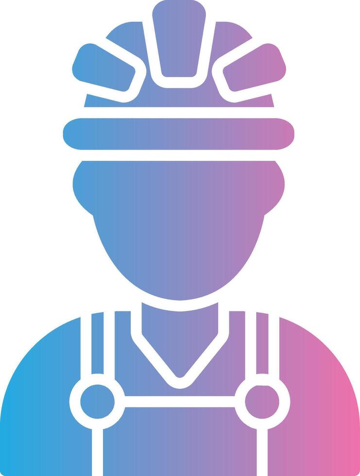 Worker Crisp Outline Artwork vector