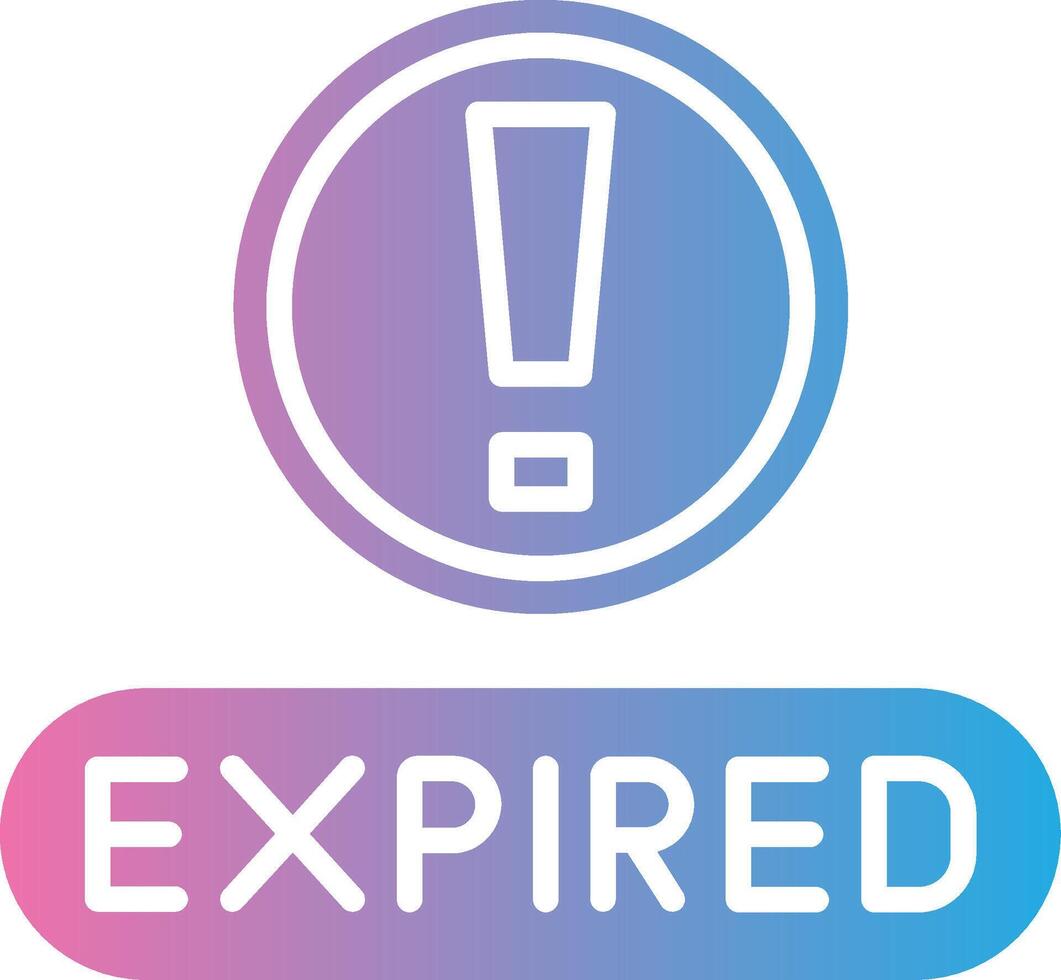 Expired Modern Tech Object vector