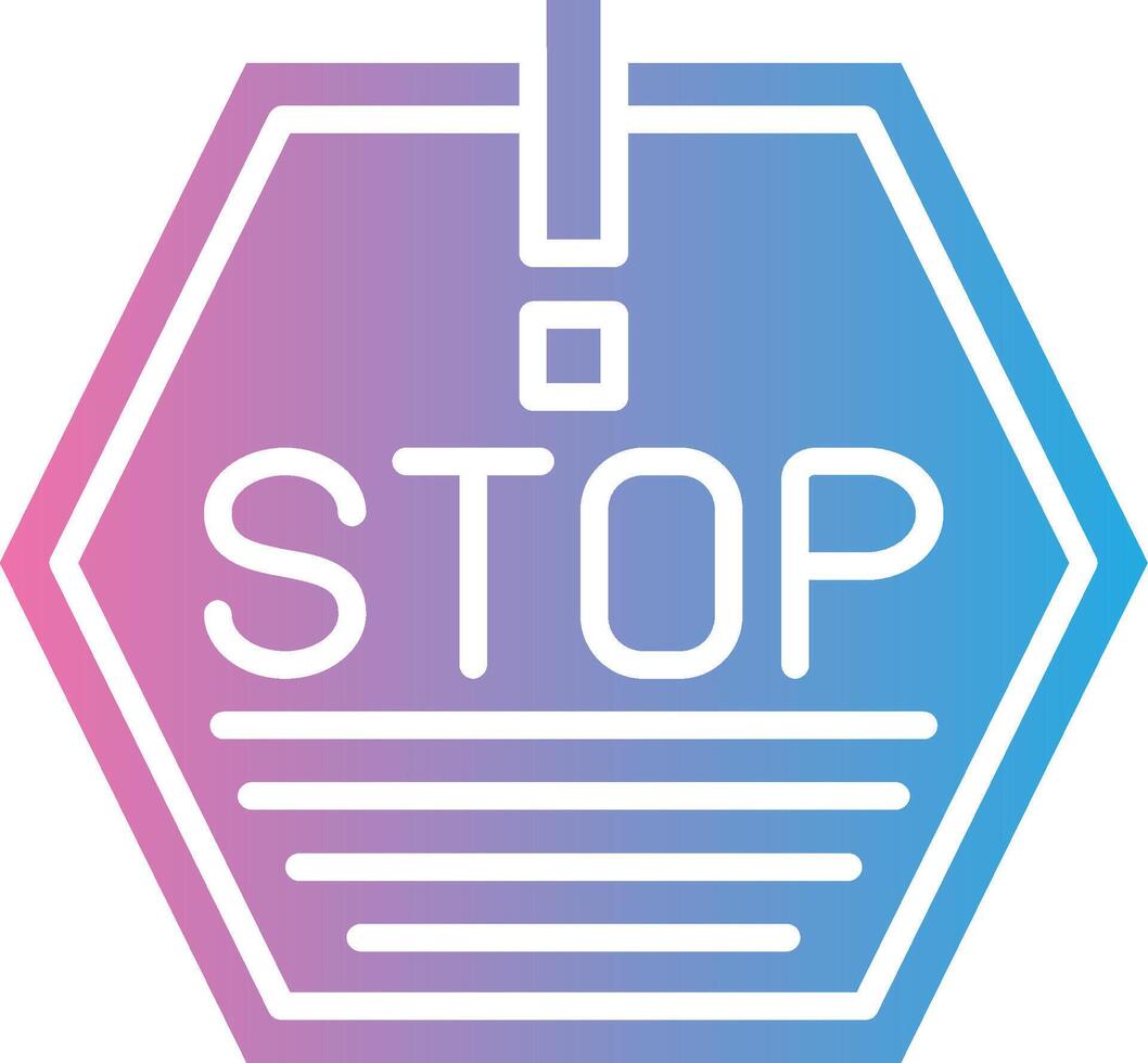 Stop Vivid App Element vector