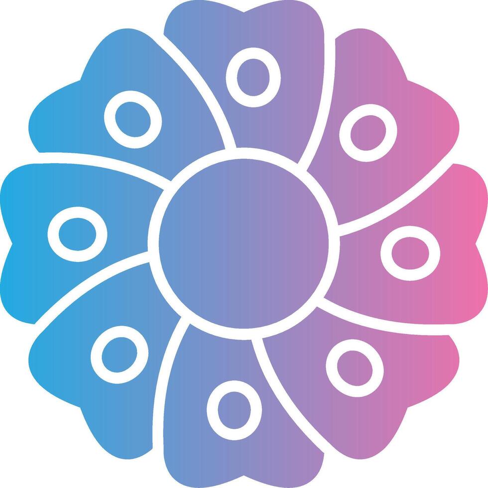 Aster Elegant Flat Illustration vector