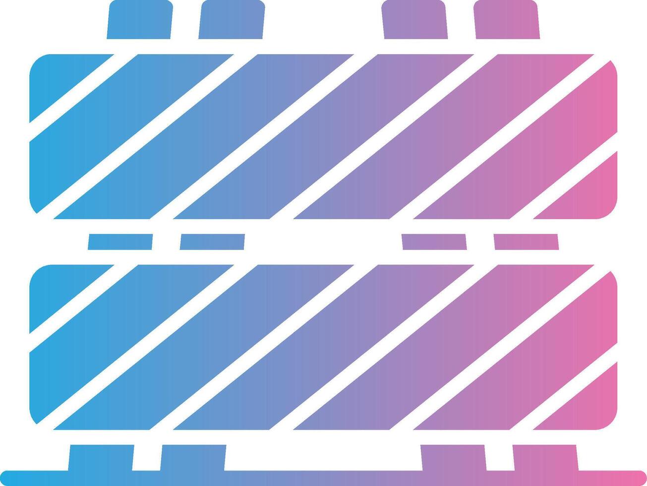 Barrier Flat UI Form vector