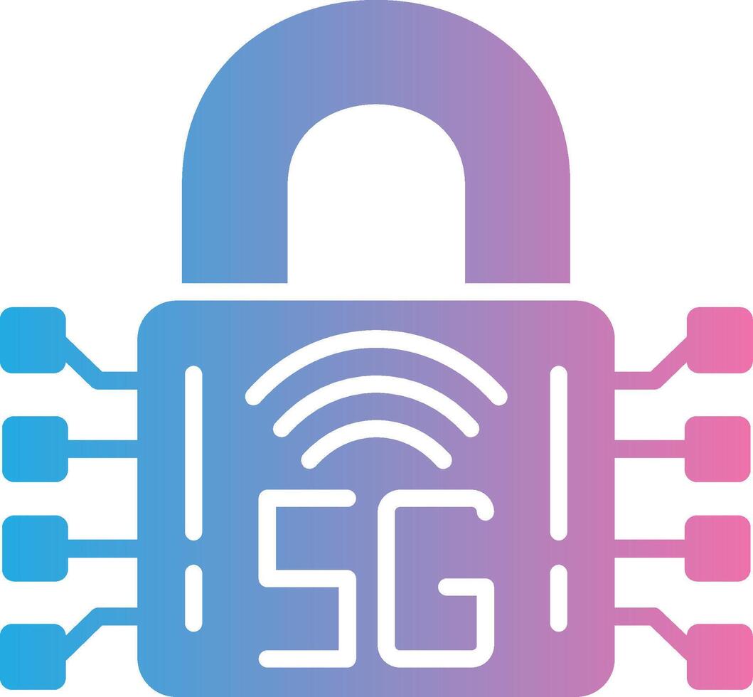 Lock Smooth App Visual vector
