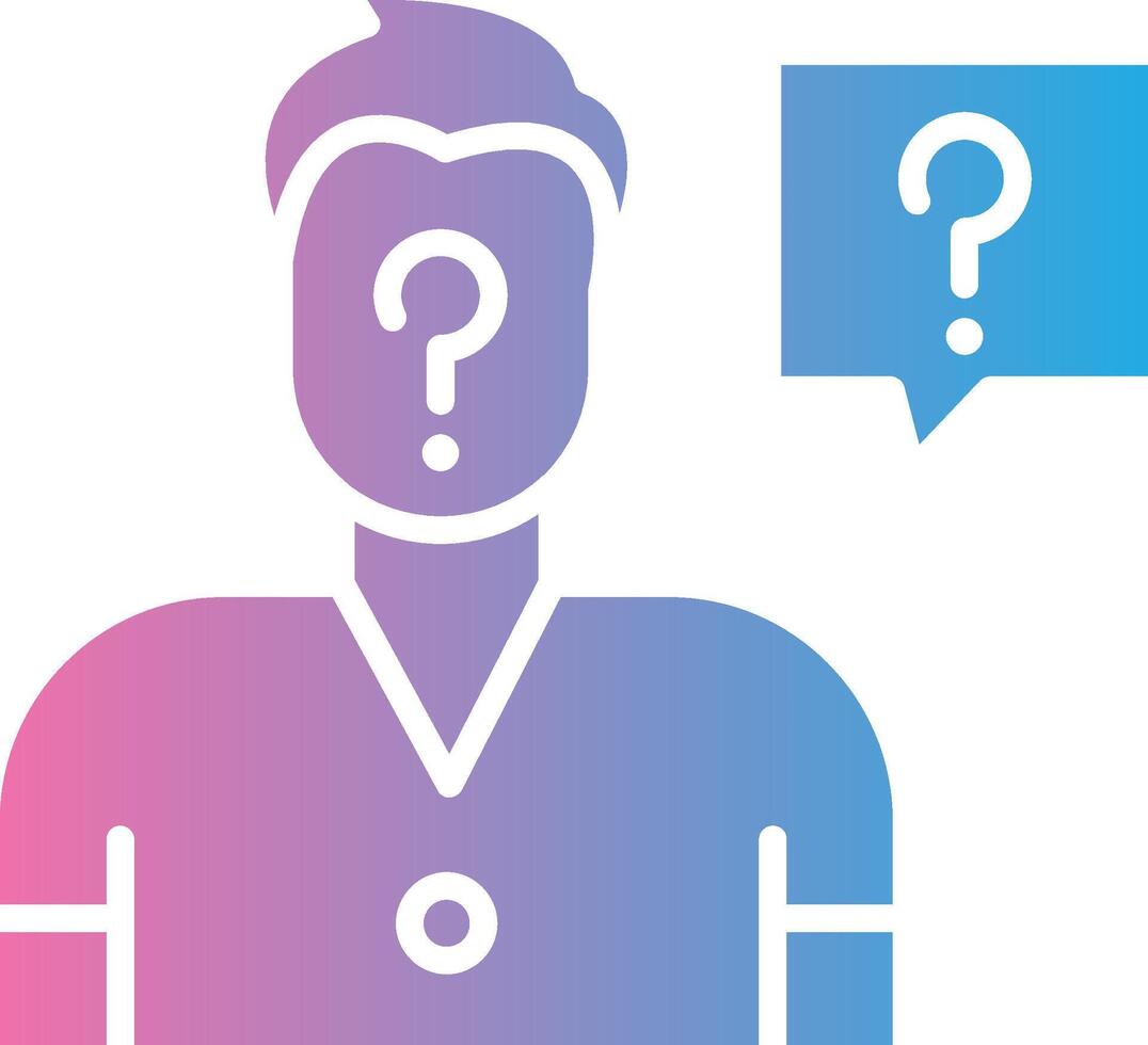 Question Mark Web-Based Design Element vector