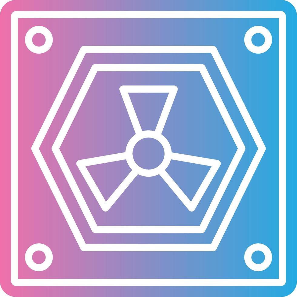 Radiation Compact Web Symbol vector