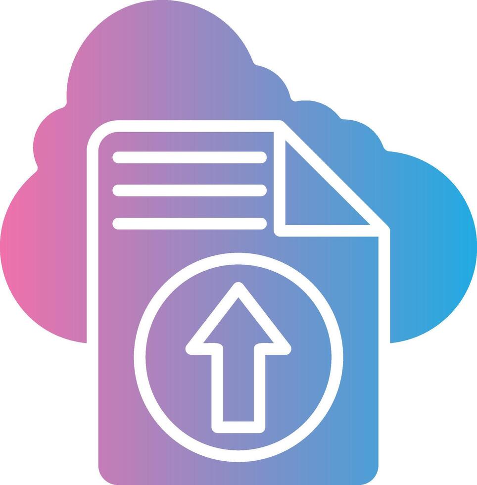 File Upload Compact Web Symbol vector