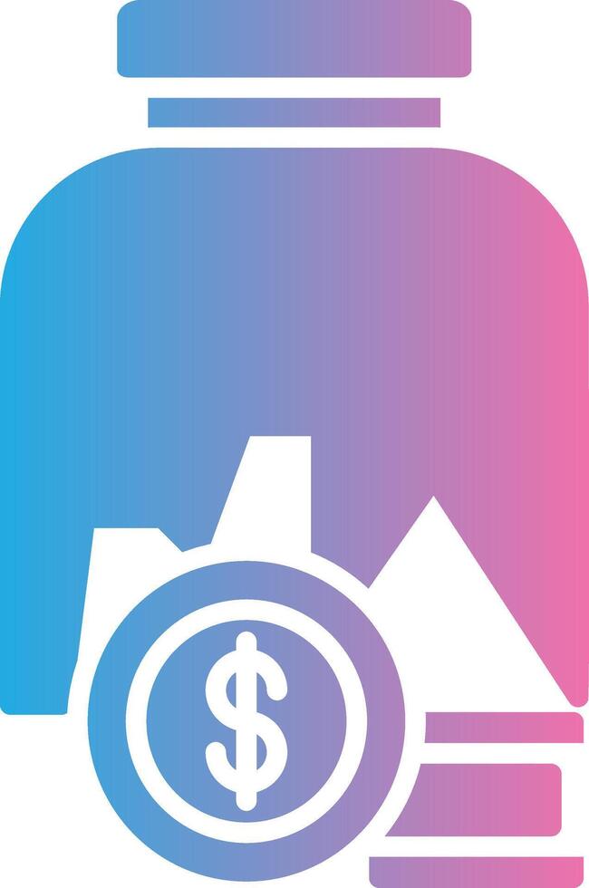 Jar 3D Interface Shape vector