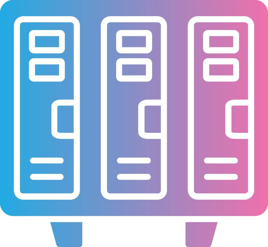 Lockers Interactive Symbol vector