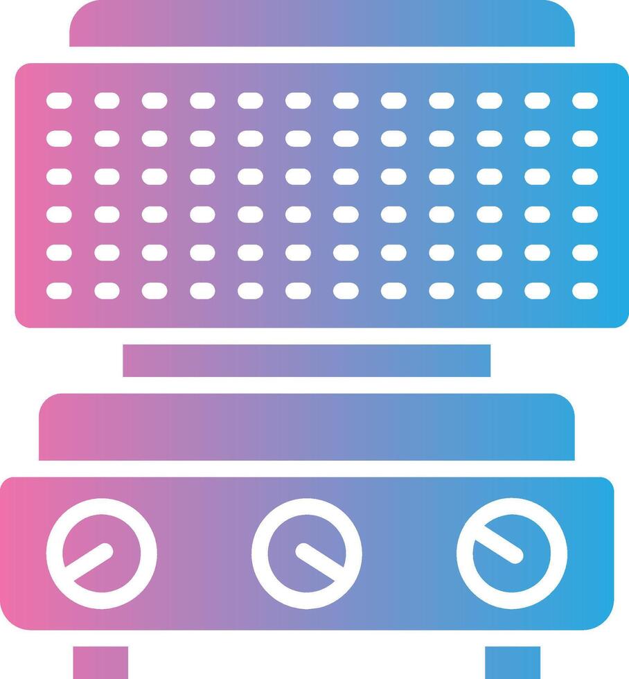 Maker Bold Outline Badge vector