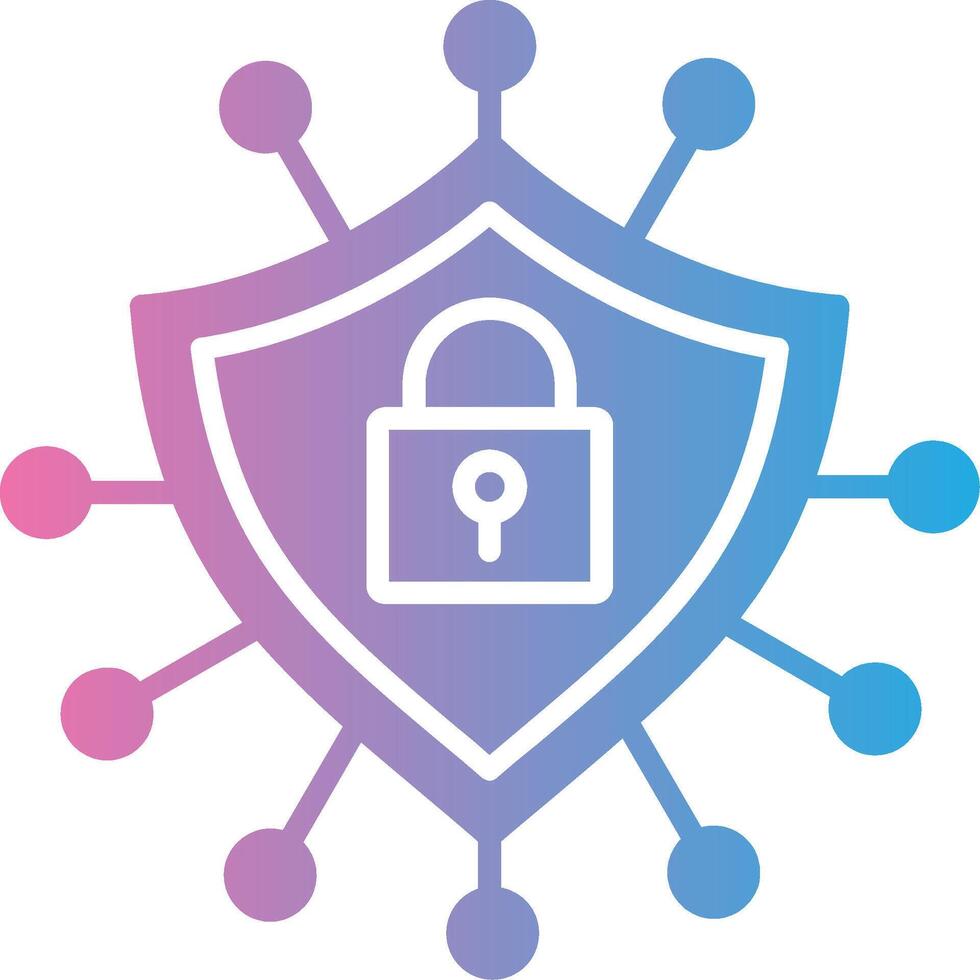 Protection Minimal UI Element vector