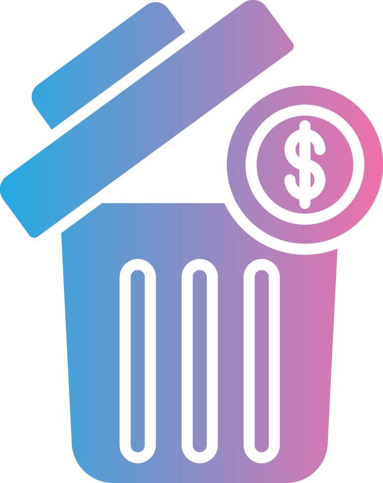 Trash Isometric Web Illustration vector