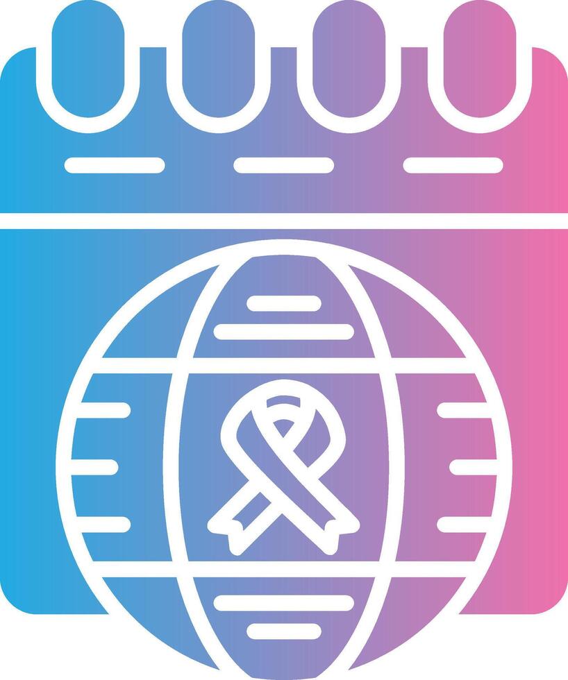 World Diabetes Day Sharp Line Mark vector