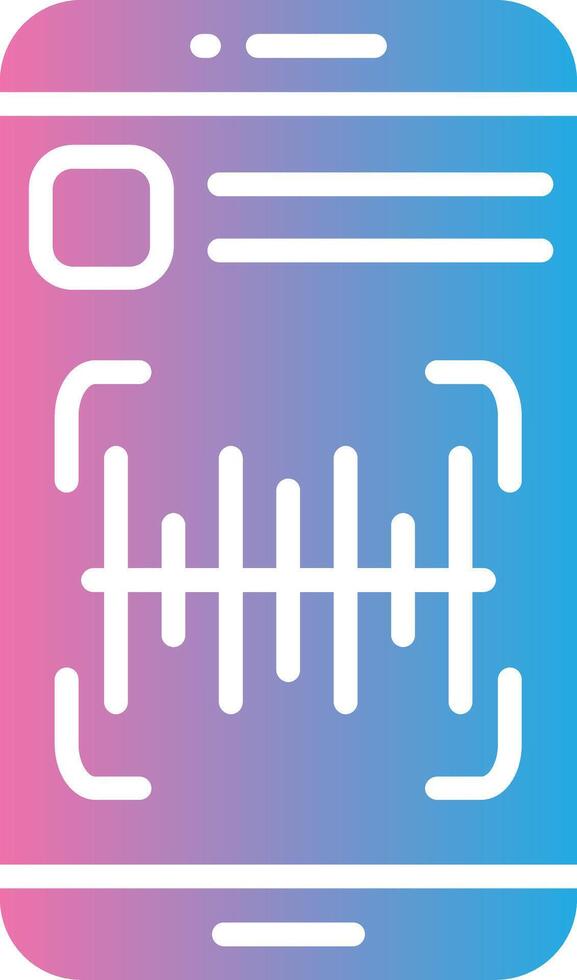 Barcode Interactive UI Design vector