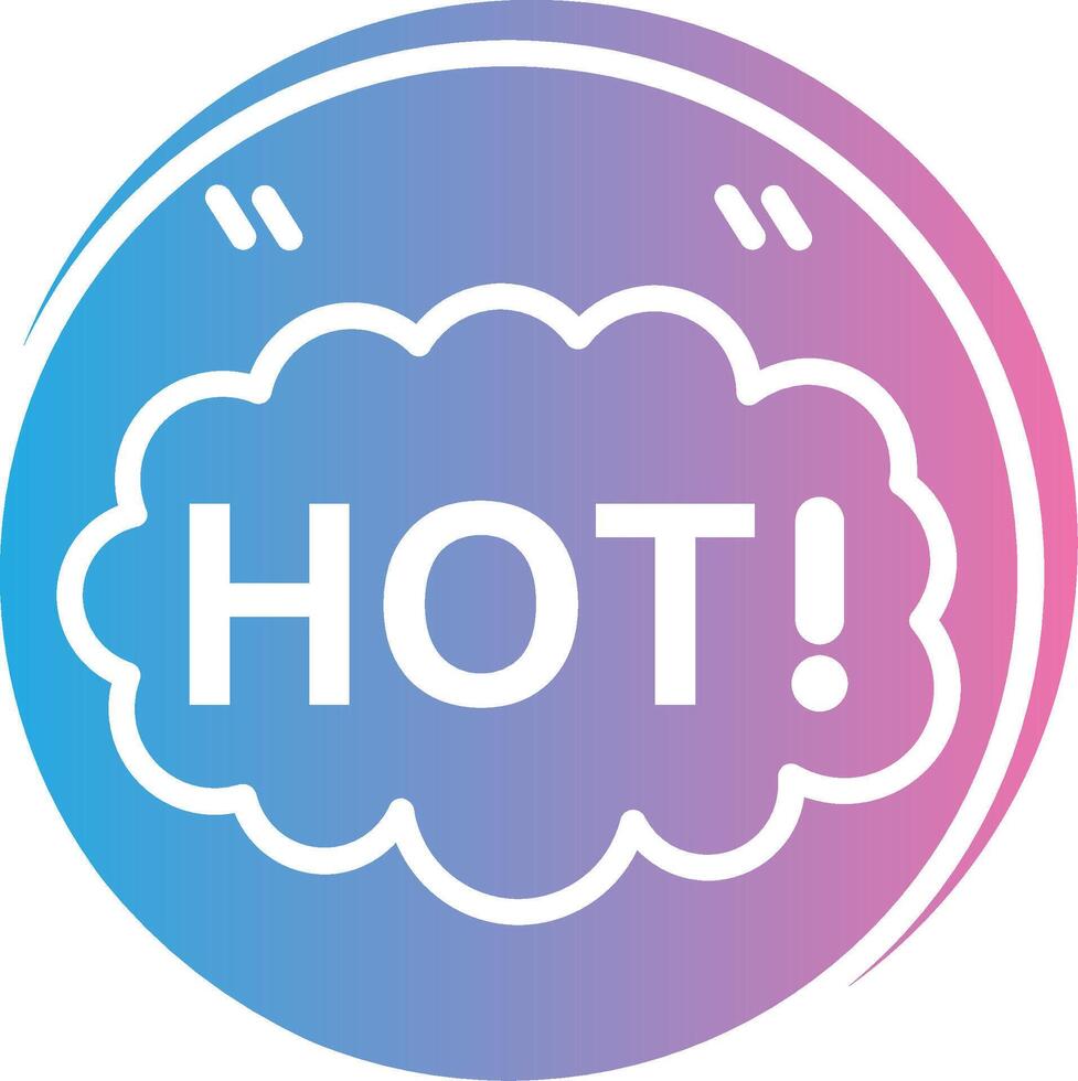 Hot UI Badge vector