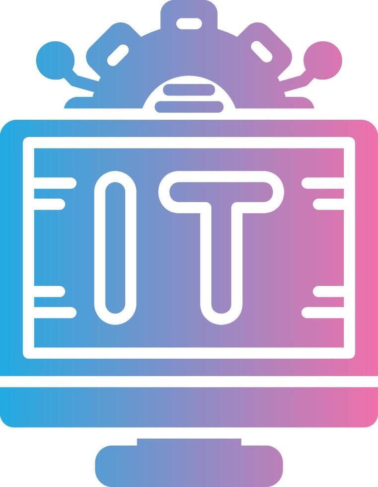 Information Technology Digital Tech Element vector