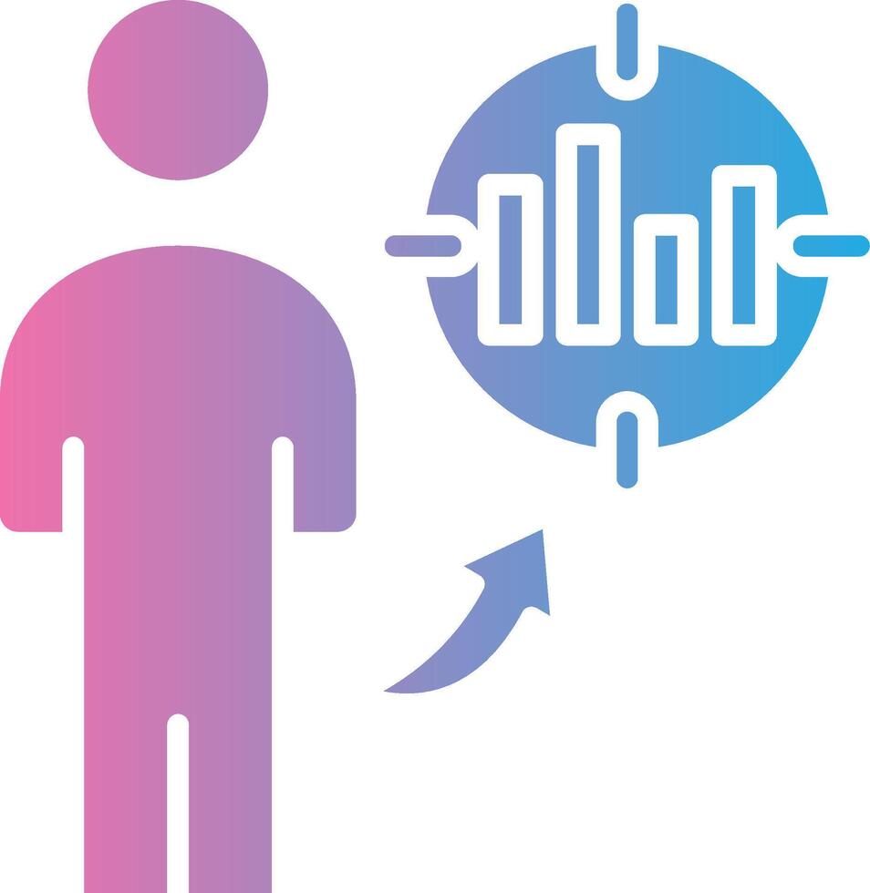 Target Business App Graphic vector