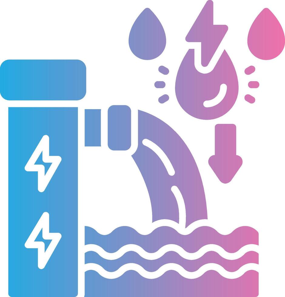 Waste Water Pastel Sketch Mark vector