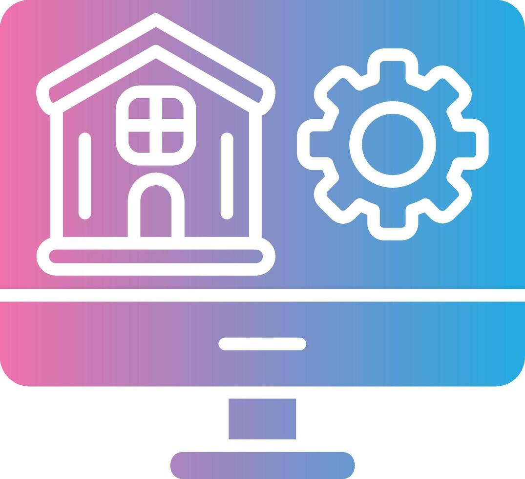 Monitor Sharp Edge Visual vector