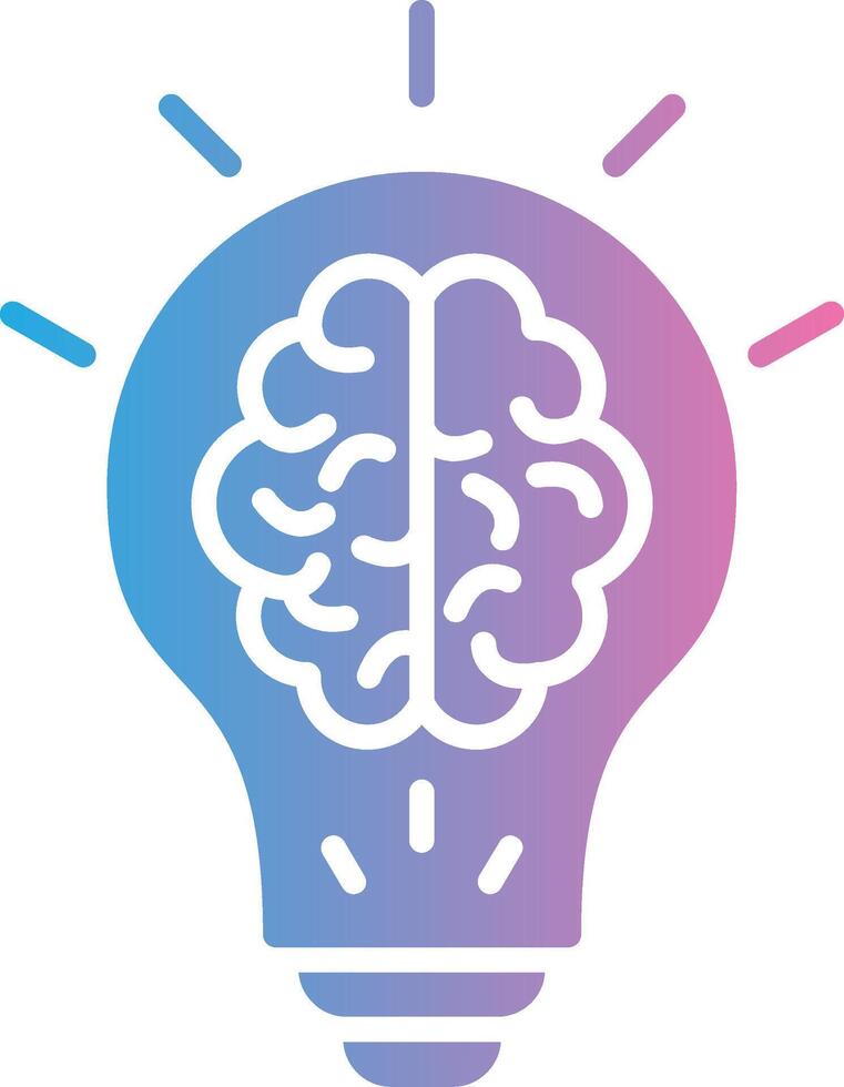 Brainstorming Shadowed Flat Design vector