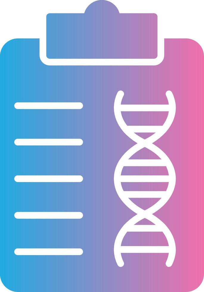 Dna Report Clean UI Concept vector
