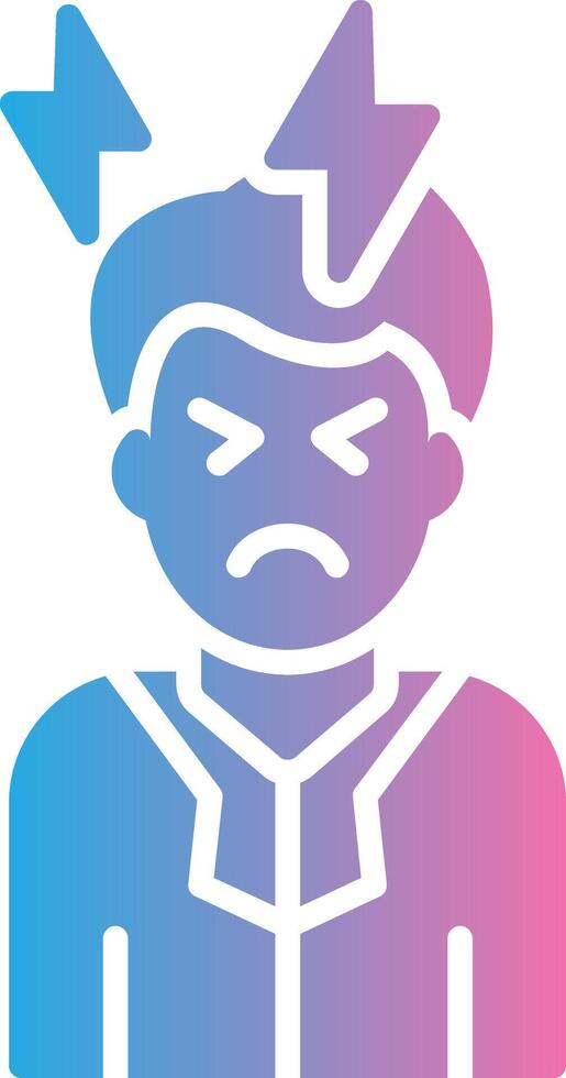 Headache Minimal Design Badge vector