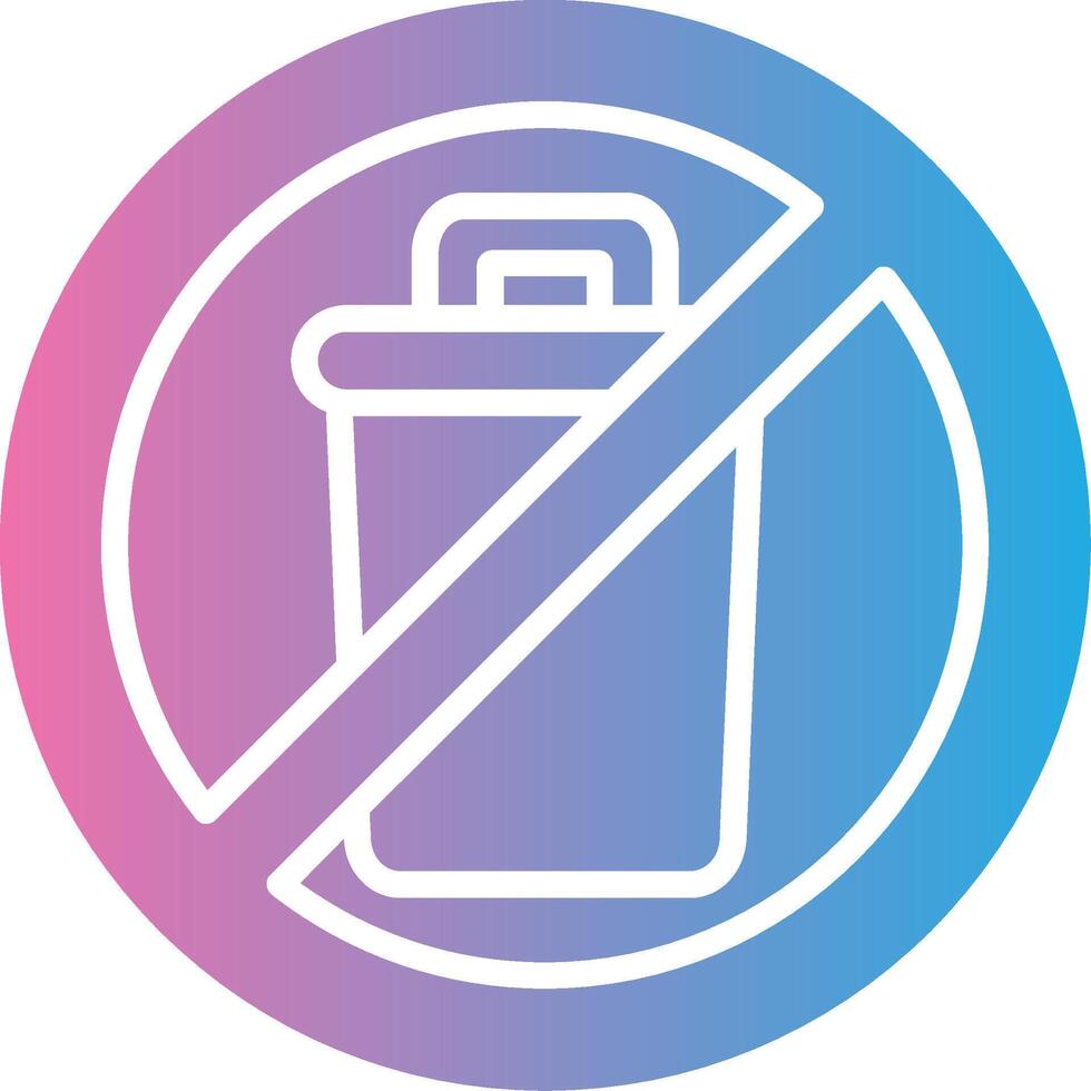 Trash Bin Business App Graphic vector