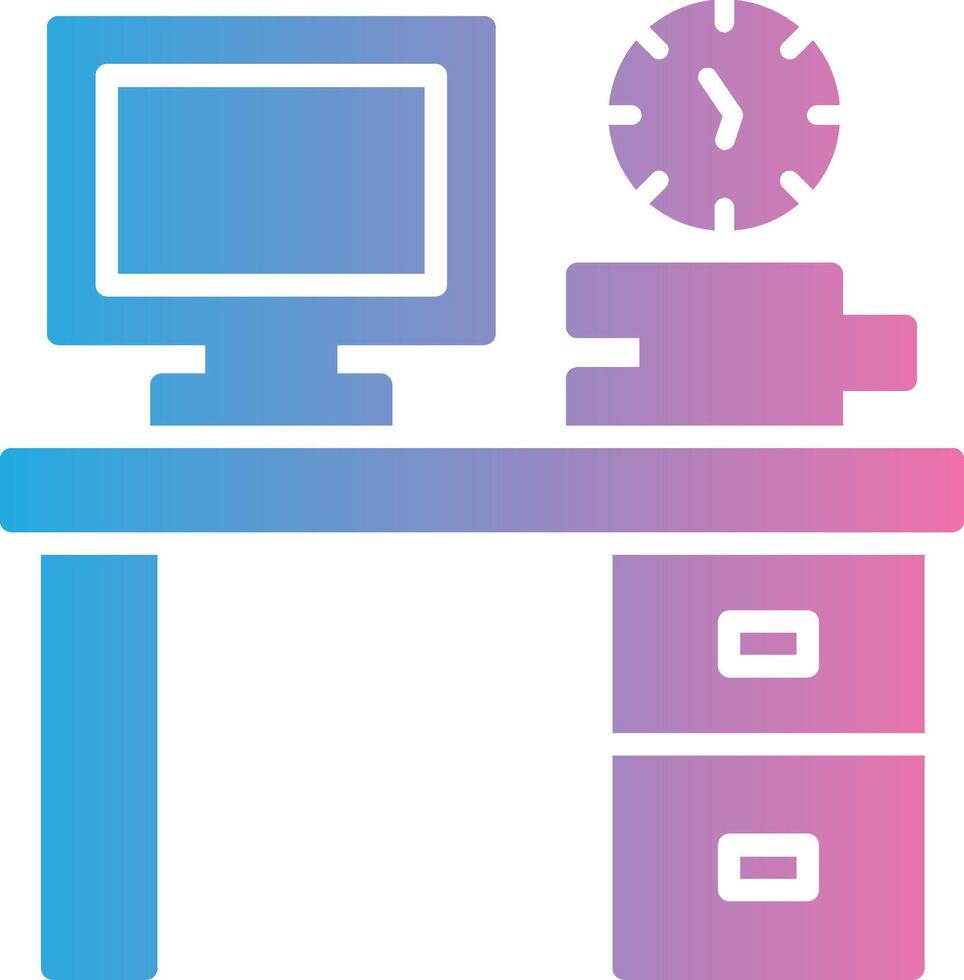 Workspace Simplified Design Piece vector