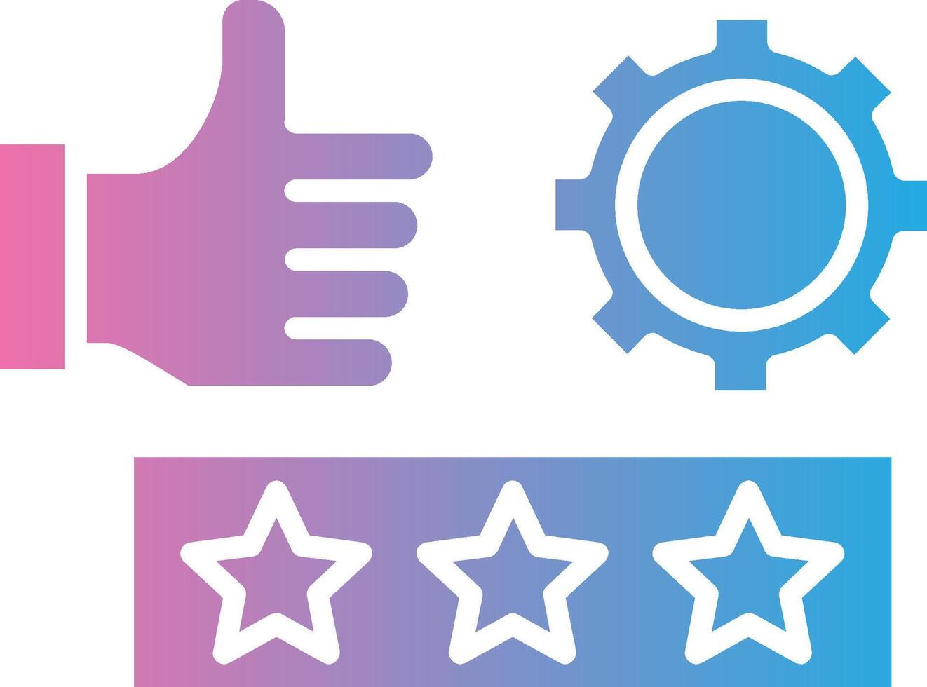 Feedback Abstract UI Visual vector