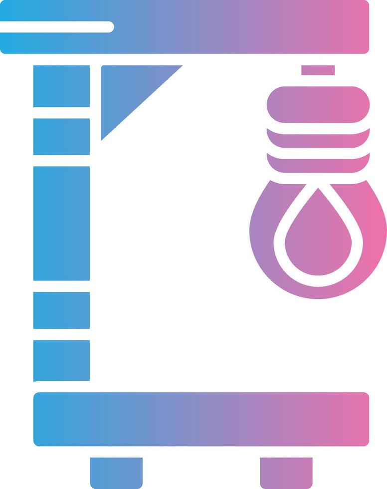 Gallows Clean Frame Object vector