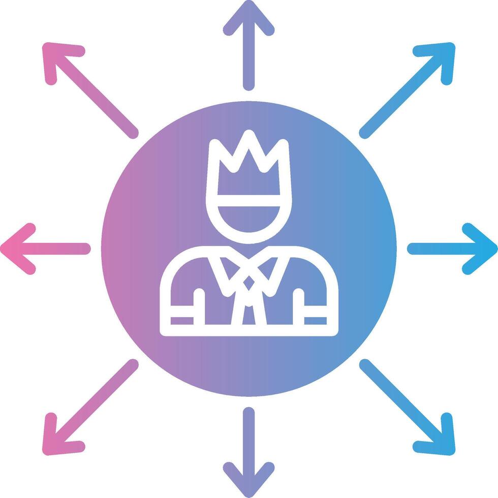 Mentor Modern Color Symbol vector