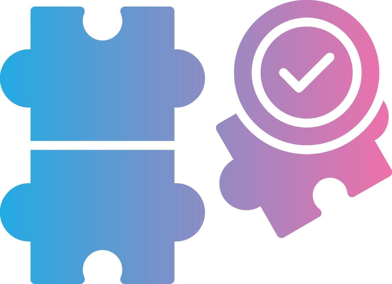 Puzzle App-Based UI Graphic vector