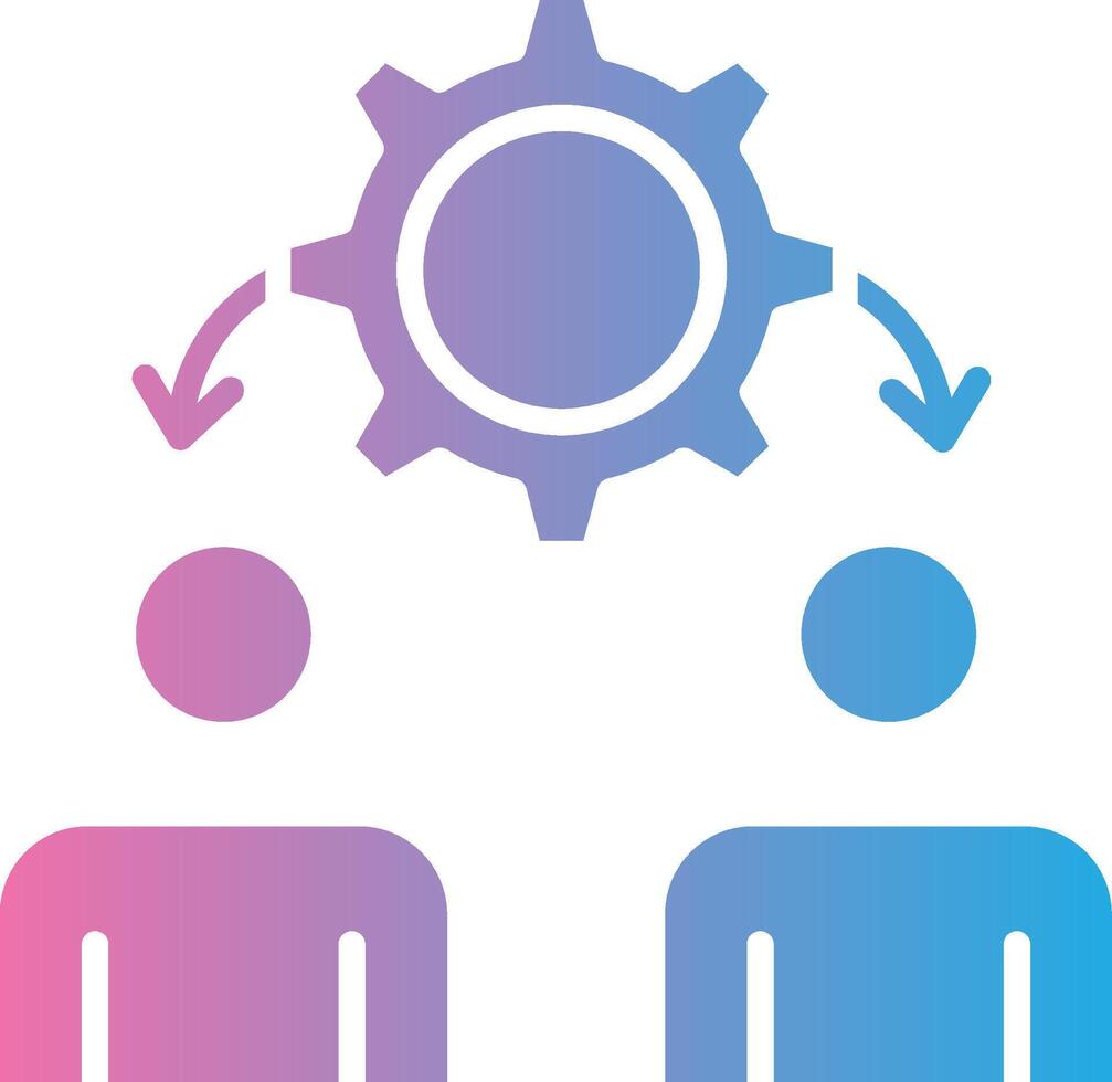 Team Management Vibrant Visual Object vector