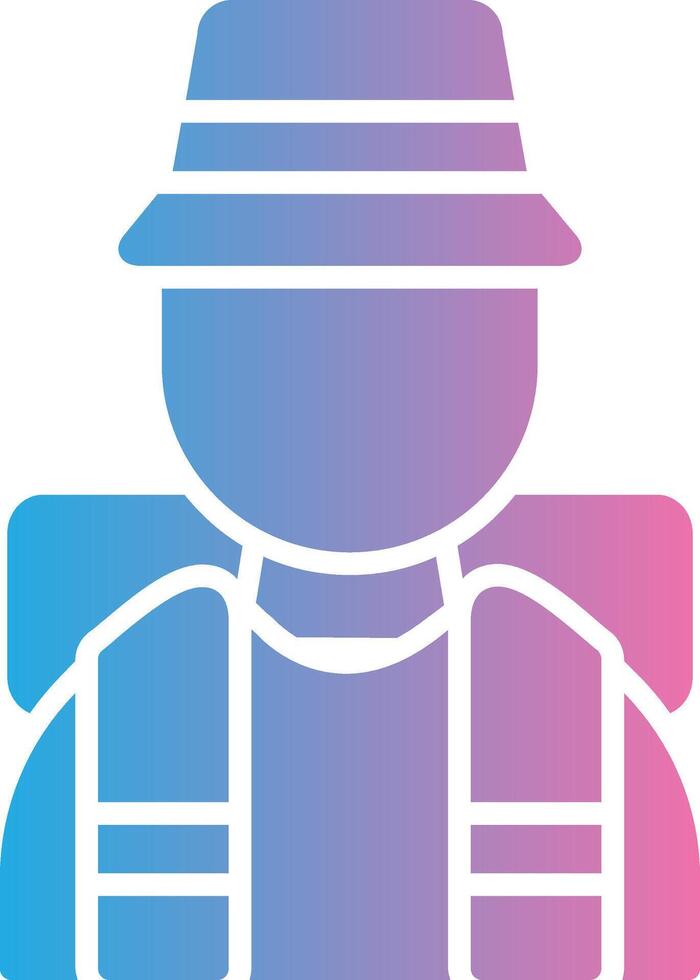 Tourist Muted Tone Element vector