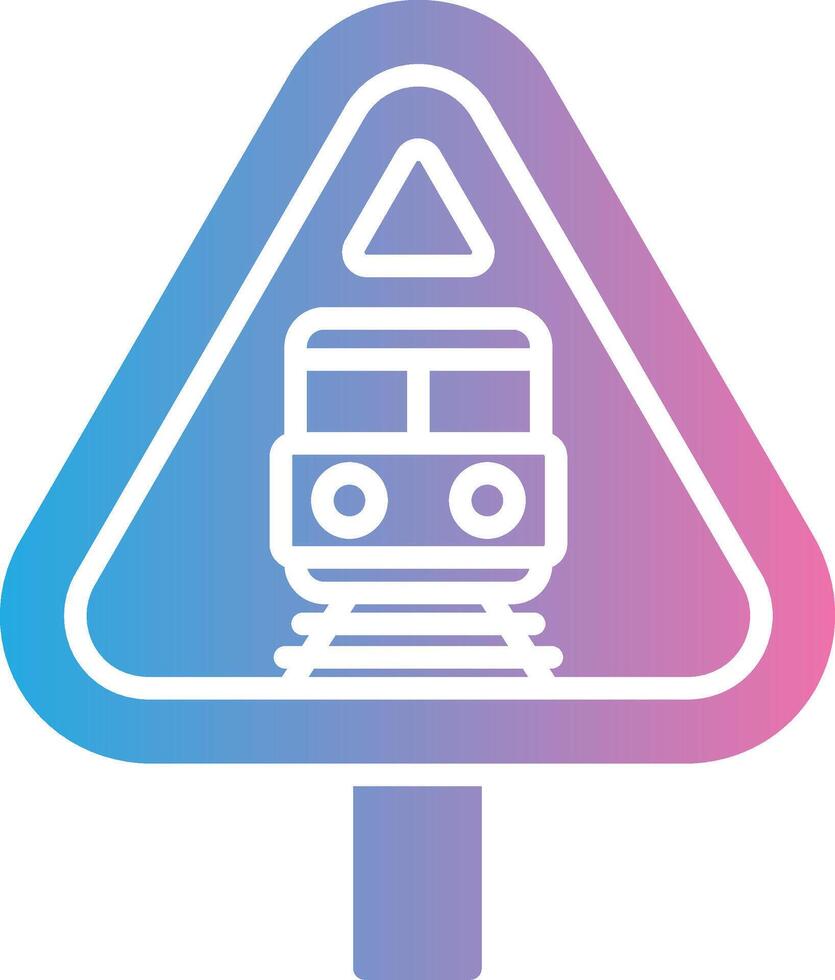 Railway Outlined Concept Piece vector