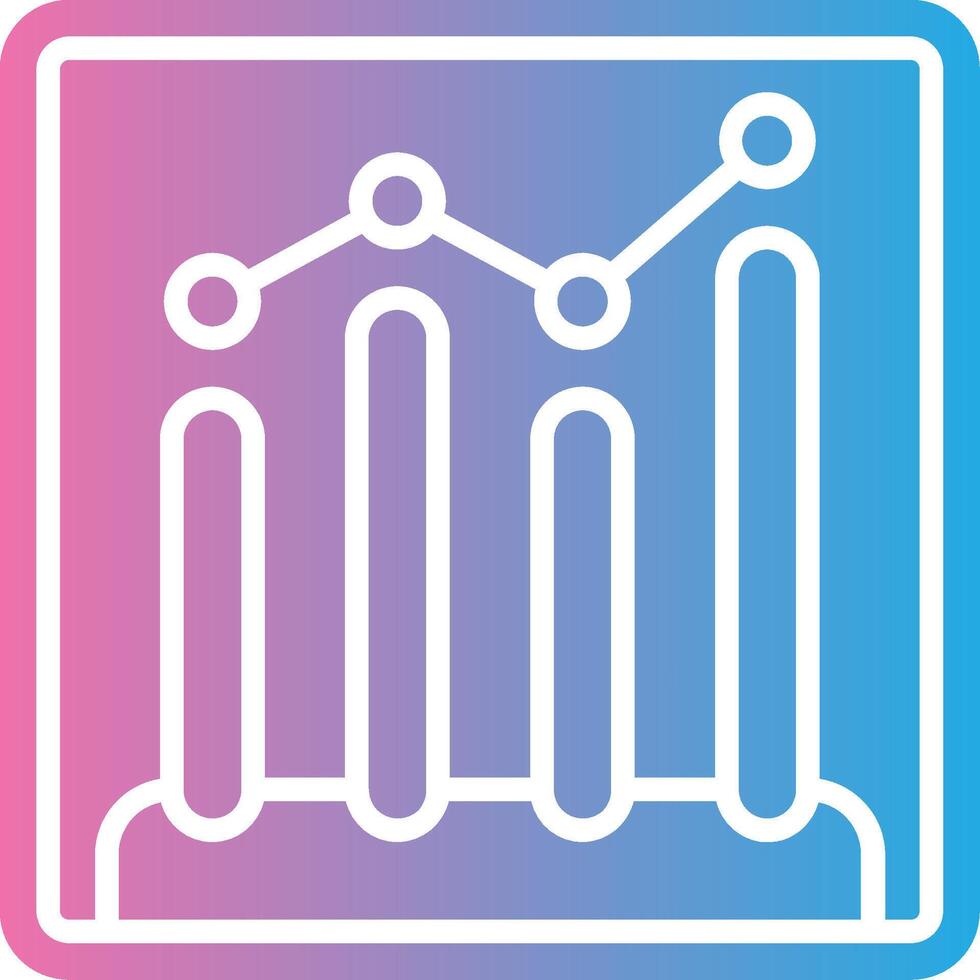 Stock Market Simplified Design Piece vector