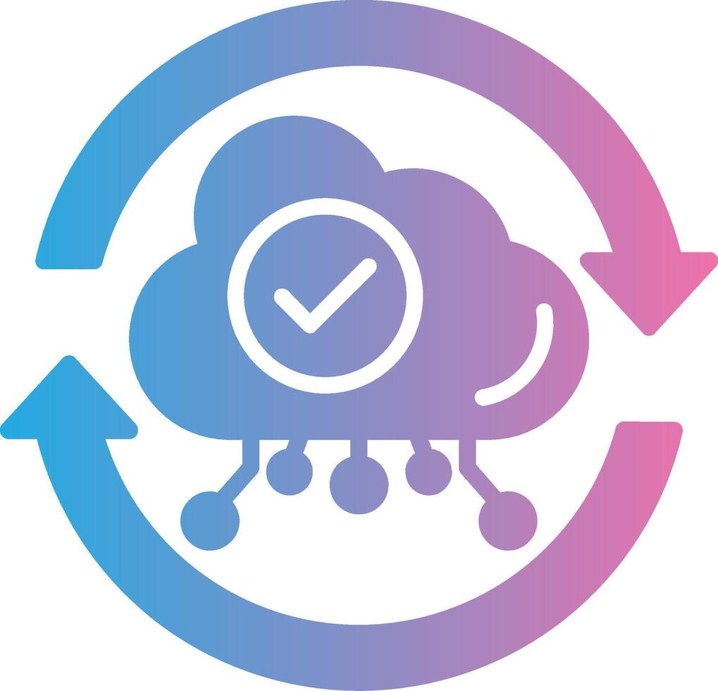 Synchronization Web Style Graphic vector