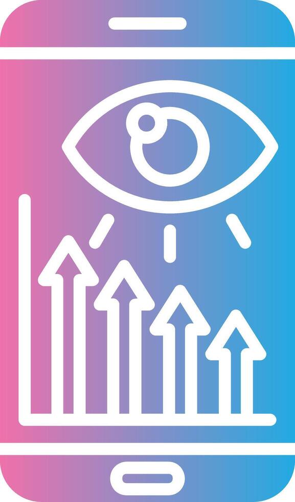 Vision Monochrome Line Graphic vector