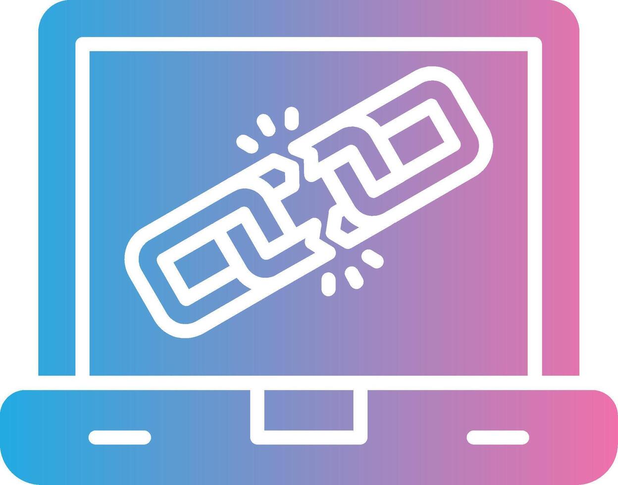 Chain Interactive UI Design vector