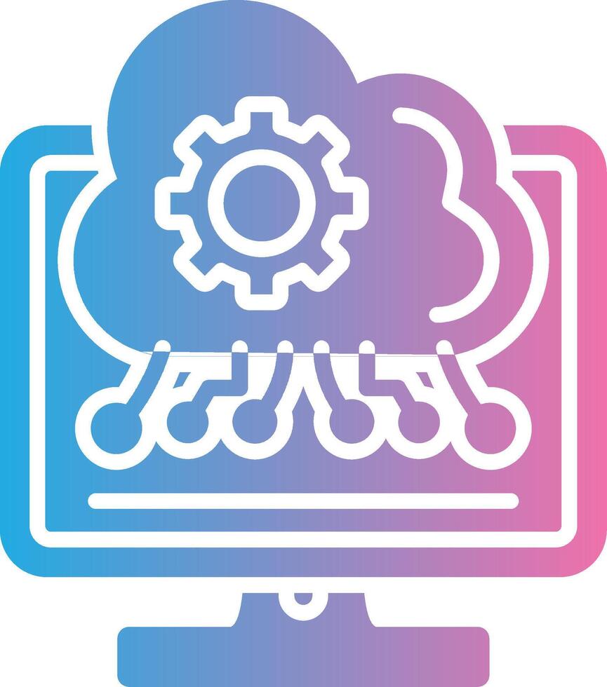 borde informática sutil ui gráfico vector