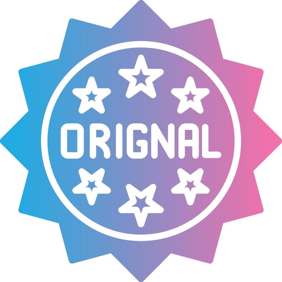 Original Gradient Color Form vector