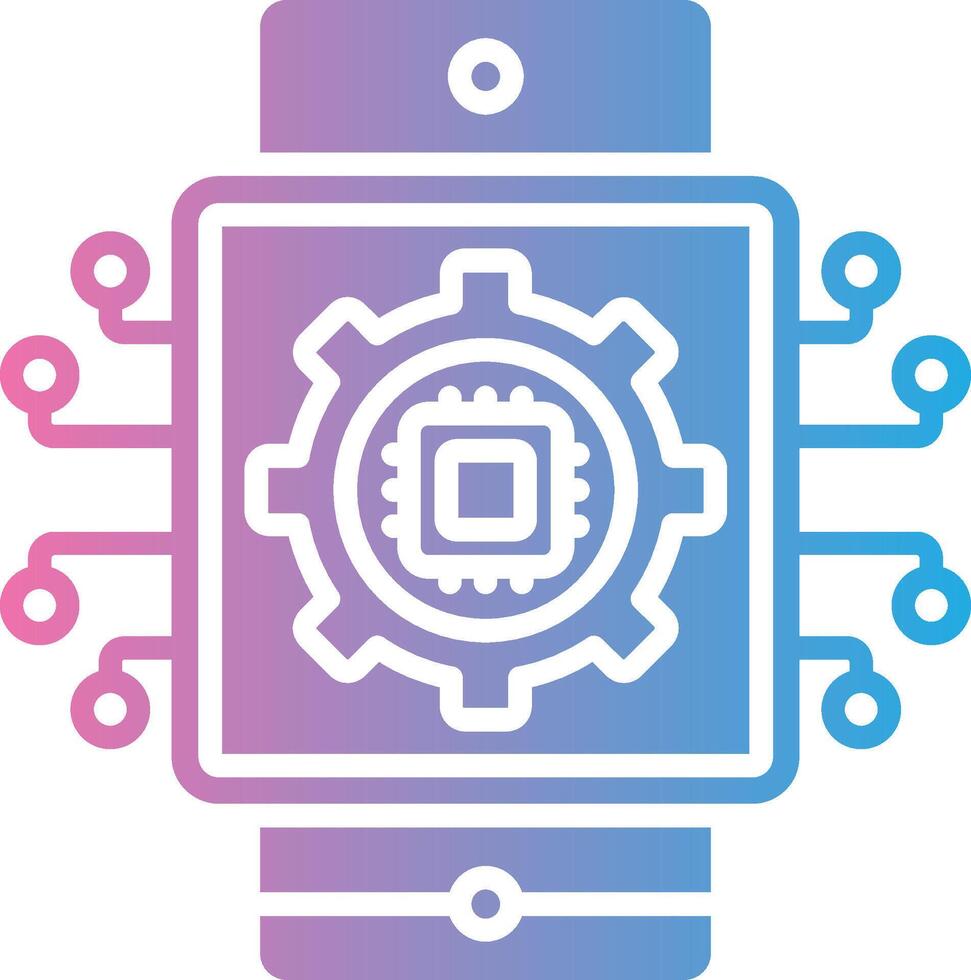 Smartwatch Pastel Color Graphic vector