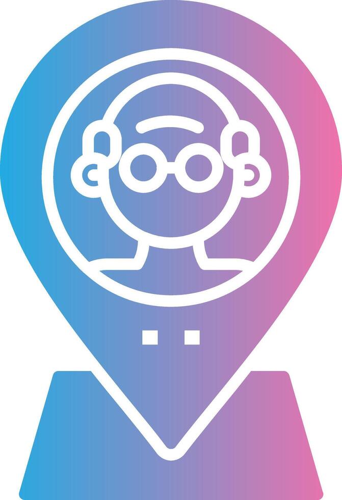 Call Center Digital Outline Piece vector