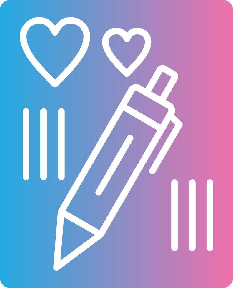 Pen Modern Interface Badge vector