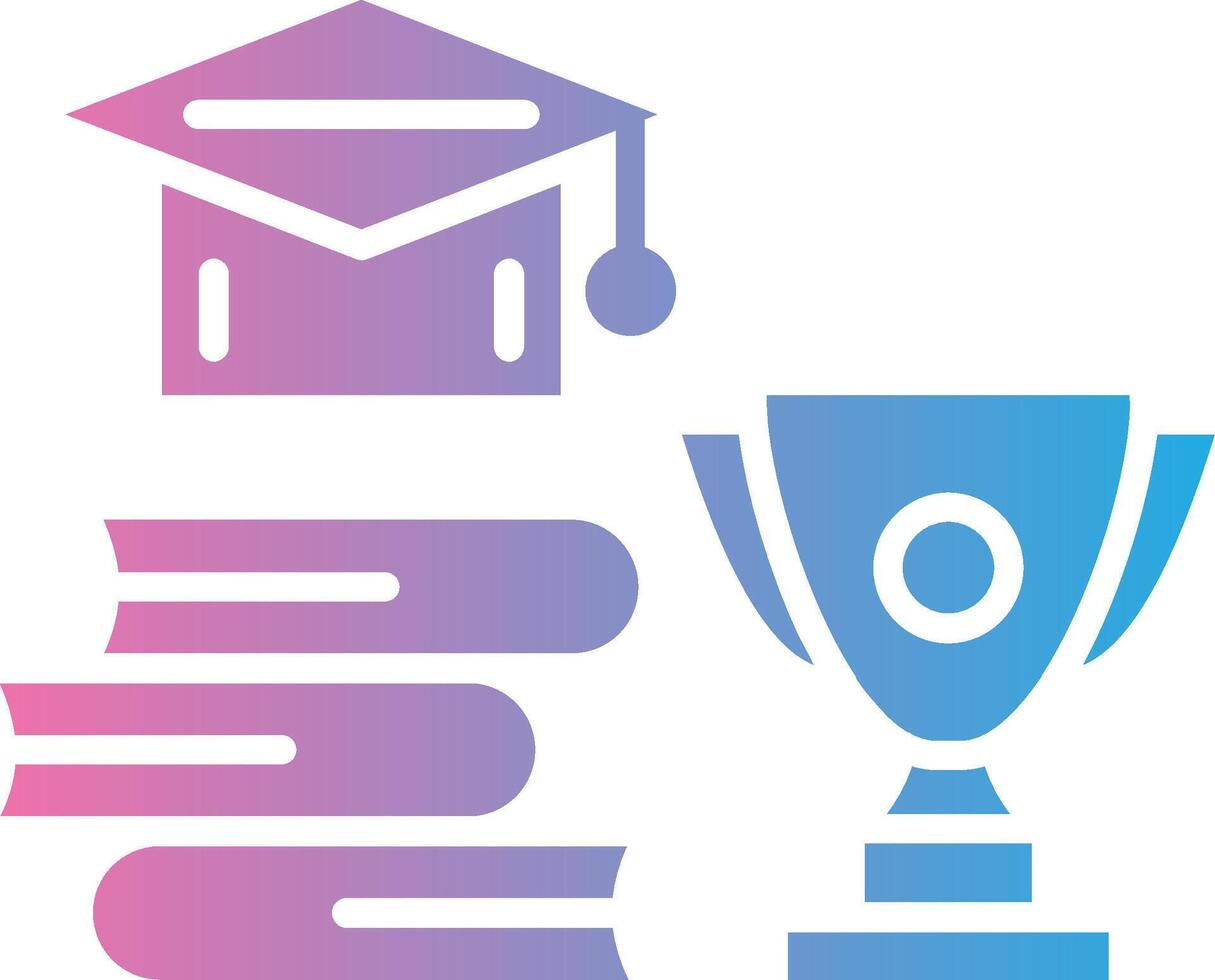 Trophy Clean Digital Design vector