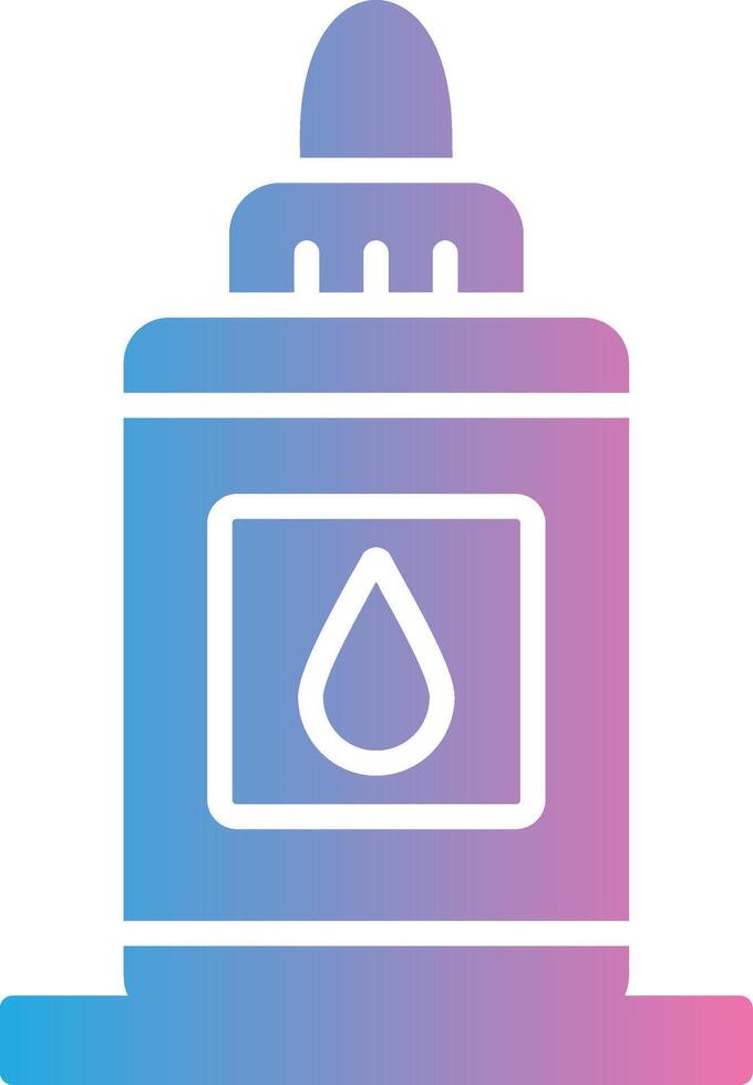 Glue Simplified Line Mark vector