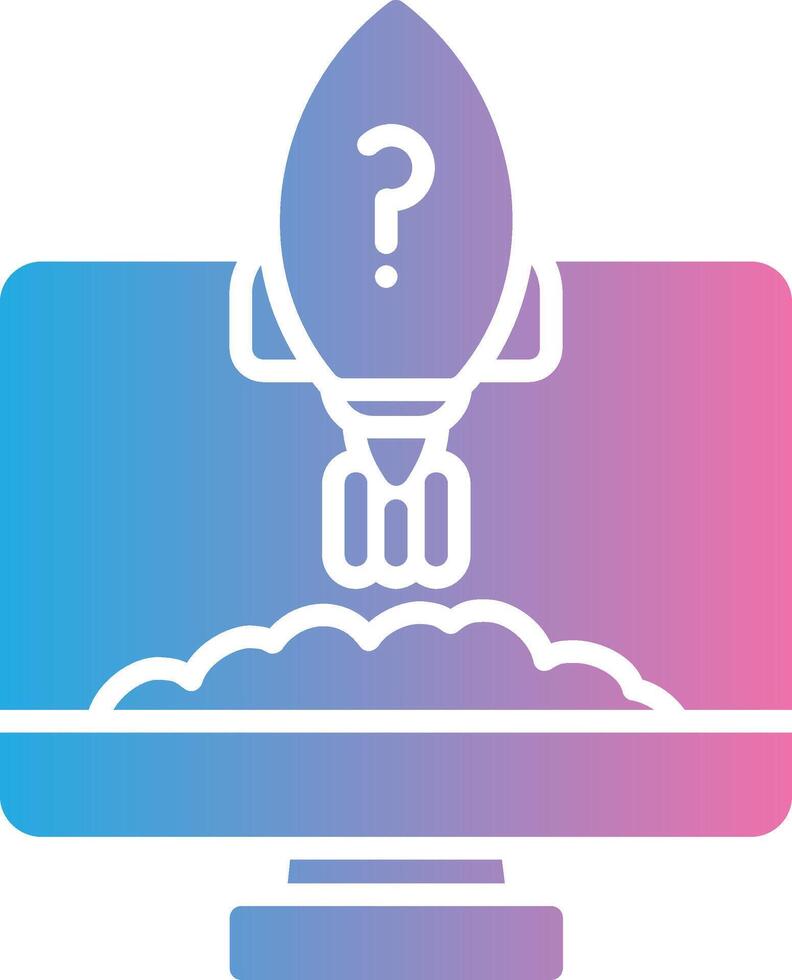 Launch Simplified Design Piece vector