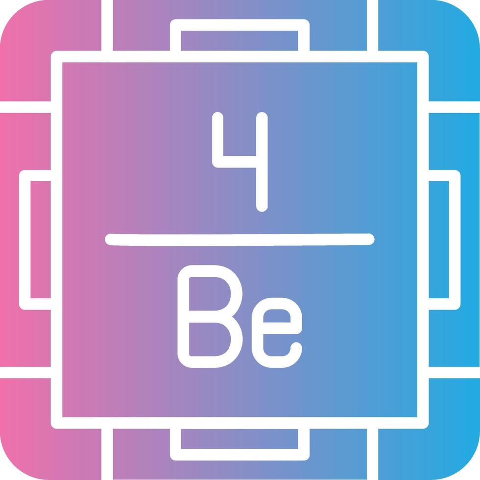 Beryllium Interactive UI Design vector
