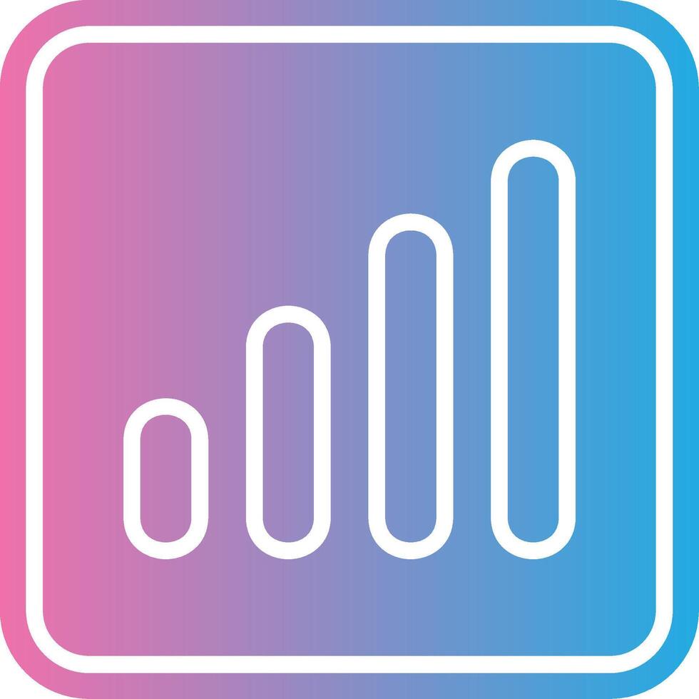 Signal Dark Mode Symbol vector