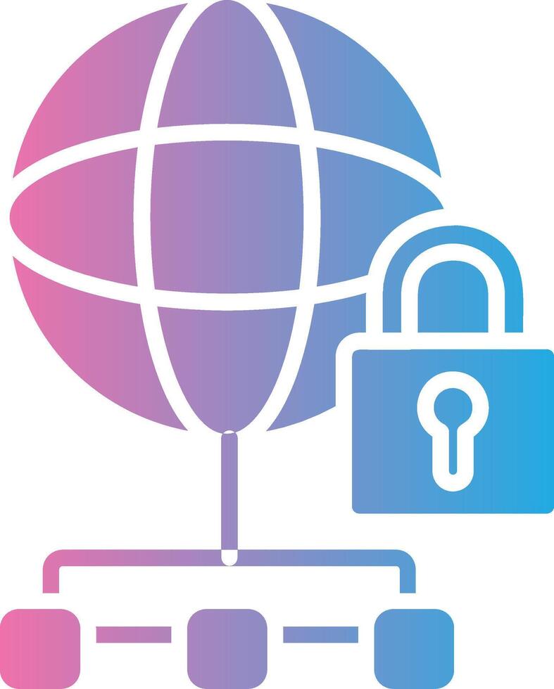Private Network UI Badge vector